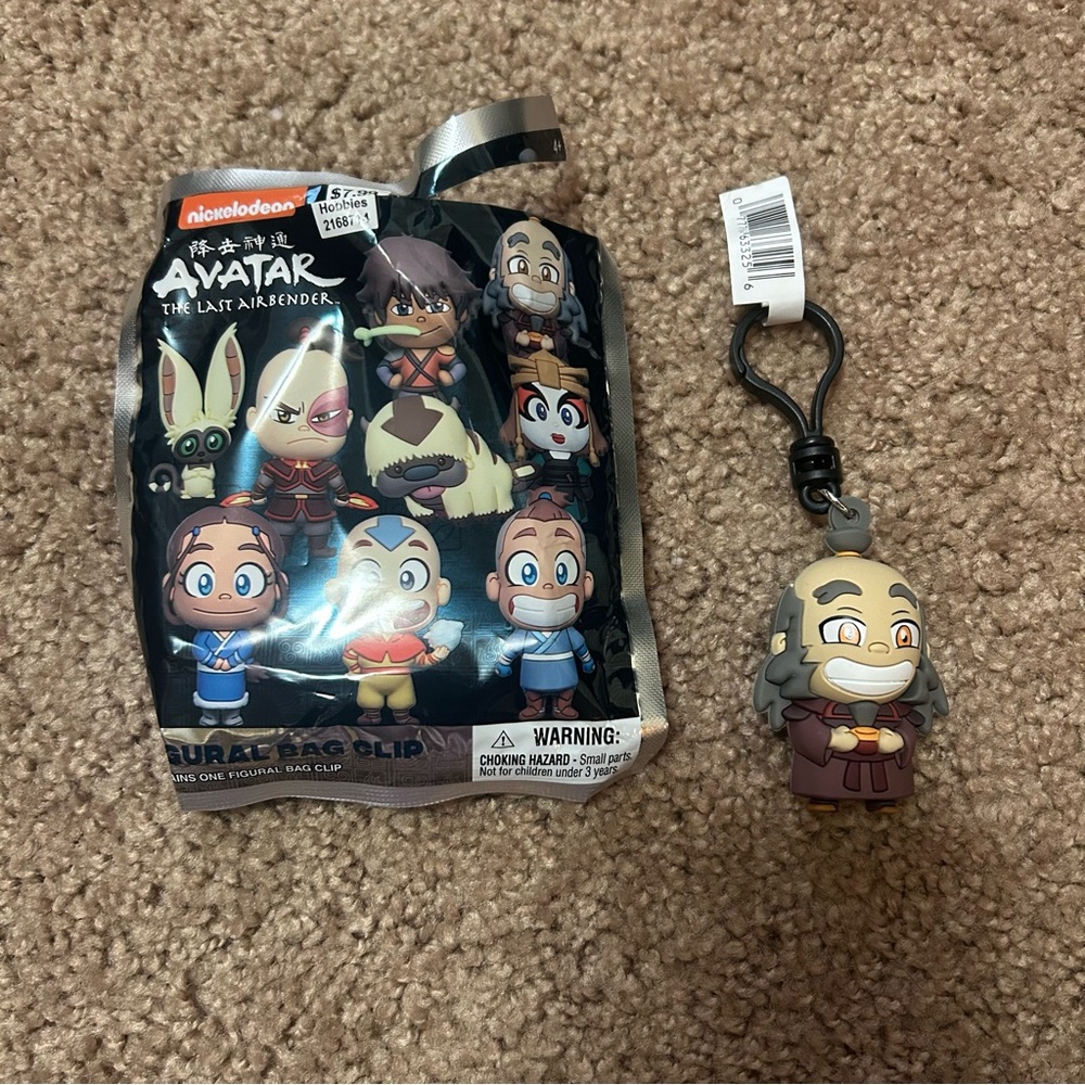 Avatar The Last Airbender Bag Clip Blind Bag - Series 1 - IROH